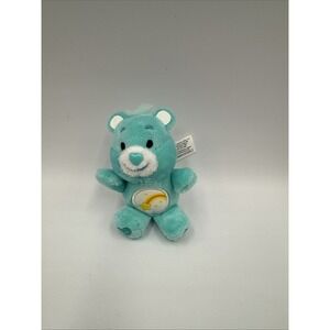 World's Smallest Care Bears Wish Bear Blue Mini Plush, Series 2 Boxed MPN 5012